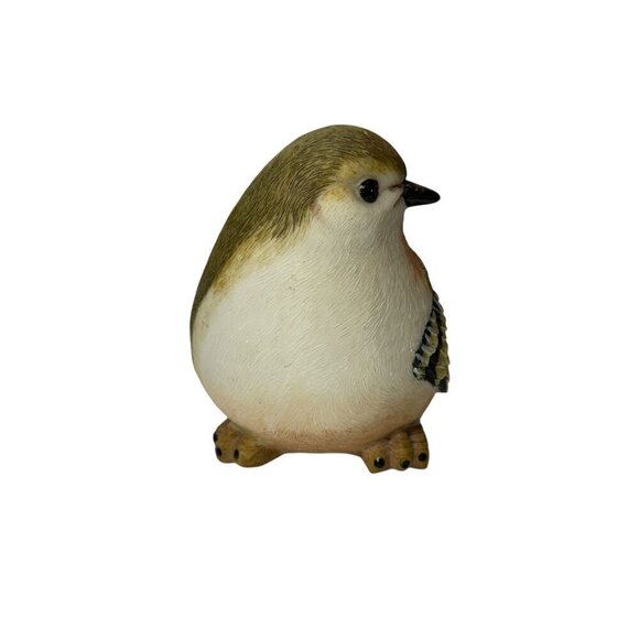 Vintage Goldcrest Bird Resin Figurines Decor Hand-Painted 6" Length - Picture 8 of 10